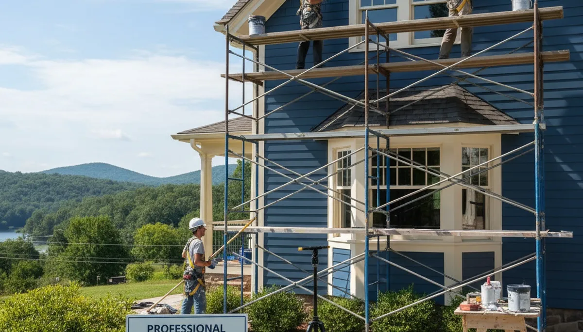 Painting contractor serving Knoxville, TN with professional interior and exterior house painting services