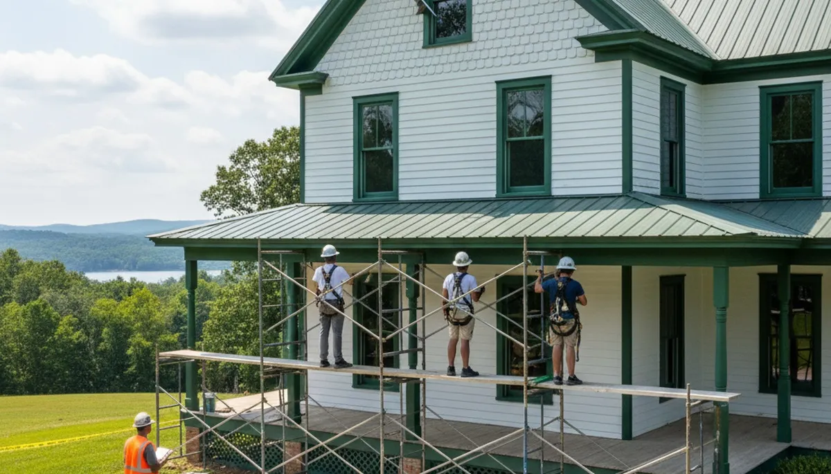 Painting contractors in Knoxville, TN providing professional interior and exterior painting services