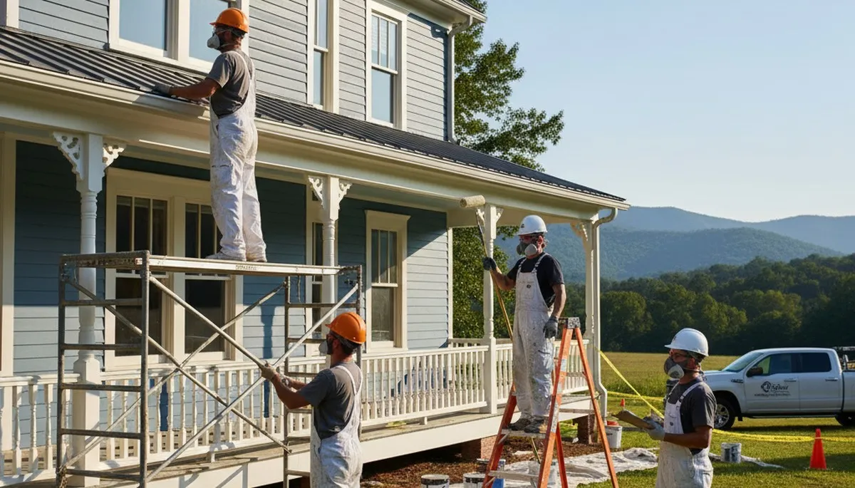 Knoxville, TN painting contractor team serving local residential and commercial painting services