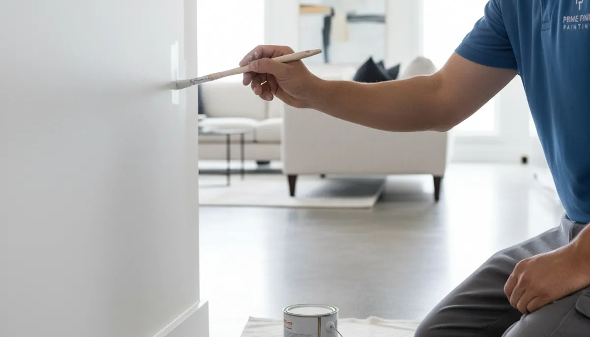 Knoxville, TN paint touch-up service for scuffs, chips, and faded walls